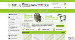 Desktop Screenshot of ledstrips8.com